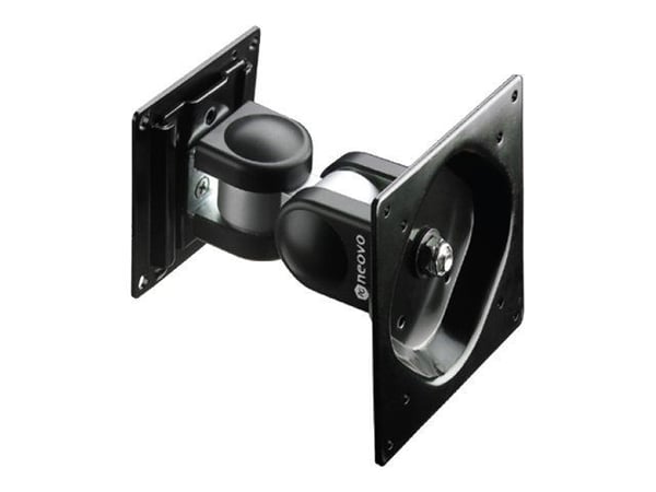 AG Neovo PMK-01 - Monteringssett (dreiestift for veggmontering) - for flatskjerm - aluminium, stål - svart - veggmonterbar - for AG Neovo E17, E17D...