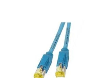 EFB Elektronik S/FTP PIMF Draka UC900 1000 MHz + Hirose TM31, 10 m, Cat6a, S/FTP (S-STP), RJ-45, RJ-45, Blå
