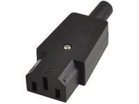 MicroConnect - Strøm-konnektor - IEC 60320 C13 - AC 250 V - 10 A - lajittelu - lajittelu