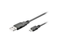 MicroConnect - USB-kabel - USB (hann) til Micro-USB type B (hann) - 1 m