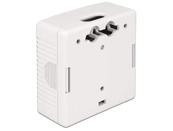 DeLOCK 86197, 2 x RJ-45, Valkoinen, TIA-568A/B, 59 mm, 61 mm, 29,5 mm