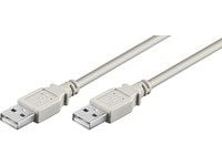 MicroConnect - USB-kaapeli - USB (uros) - USB (uros) - 1,8 m