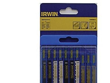 Irwin stiksavklinger, sæt til træ og metal, 10 stk.