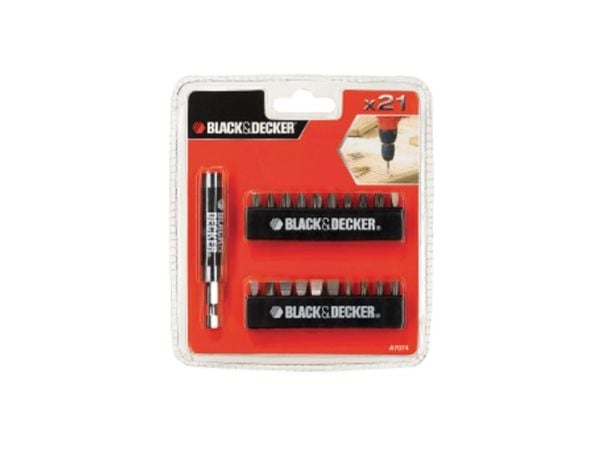 Black & Decker A7074-XJ, 20 kpl, 21 kpl