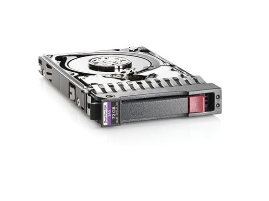 HPE Single Port - Harddisk - 72 GB - hot-swap - 2.5" SFF - SAS - 15000 rpm