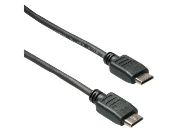 ICIDU V-707460, 1,8 m, HDMI Type C (Mini), HDMI Type C (Mini), Musta