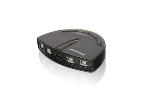 IOGEAR GUB431 - USB-periferdelesvitsj - 4 x USB 2.0 - stasjonær