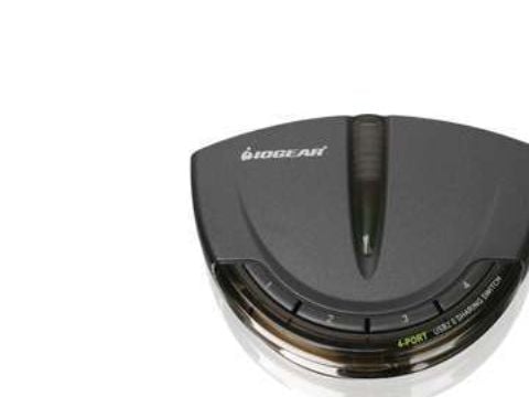 IOGEAR GUB431 - USB-periferdelesvitsj - 4 x USB 2.0 - stasjonær