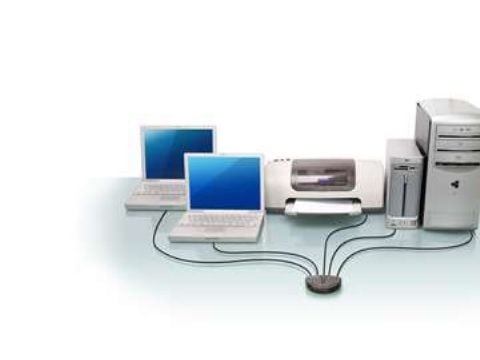 IOGEAR GUB431 - USB-periferdelesvitsj - 4 x USB 2.0 - stasjonær
