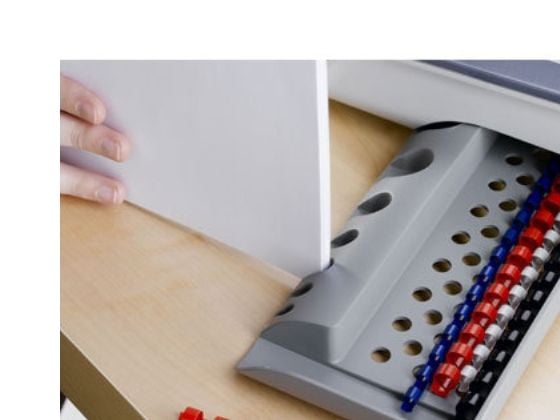 Fellowes plastbinder Quasar-E elektrisk stanse