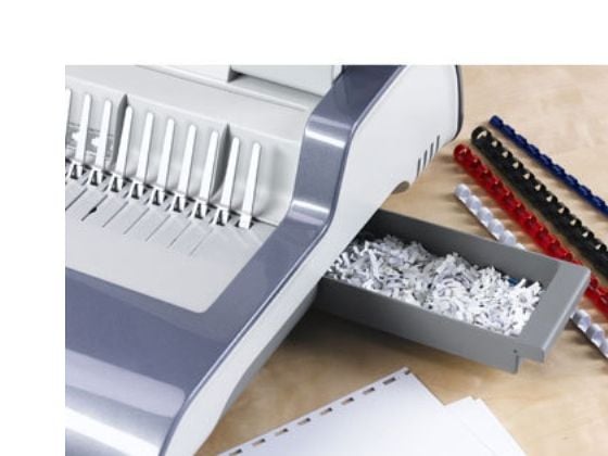 Fellowes plastbinder Quasar-E elektrisk stanse