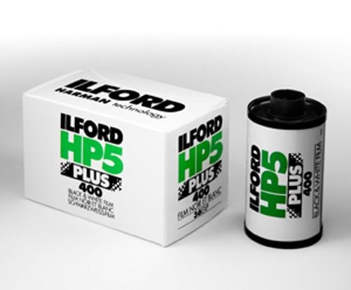 Ilford HP5 Plus - Svart/hvit duplikatfilm - 135 (35 mm) - ISO 400 - 24 eksponeringer