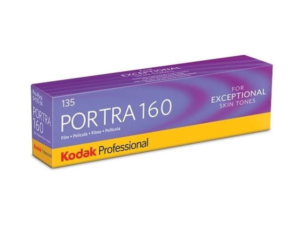 Kodak PROFESSIONAL PORTRA 160 - Fargeduplikatfilm - 135 (35 mm) - ISO 160 - 36 eksponeringer - 5 ruller