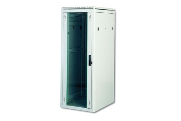 DIGITUS SoHoline DN-19 16U-6/6 - Skap - veggmonterbar - grå, RAL 7035 - 16U - 19"