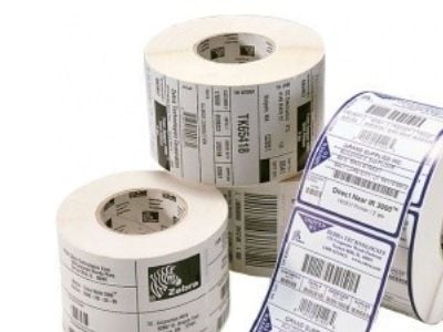 Zebra Z-Perform 1000D - Papir - permanent selvklebende - ubestrøket - 102 x 165 mm 3960 etikett(er) (4 rull(er) x 990 etiketter - for Zebra S4M, Z4...