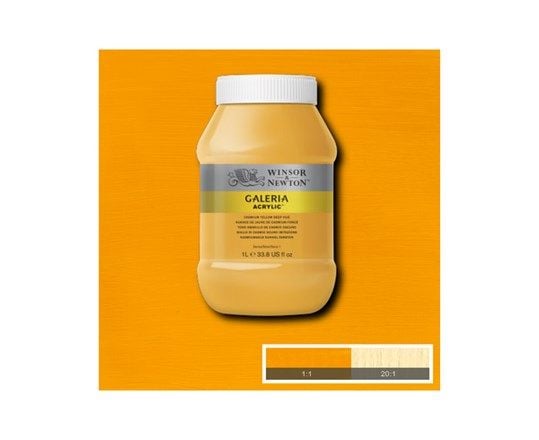 Galeria Acrylic 1L Cad Yellow Deep Hue 115
