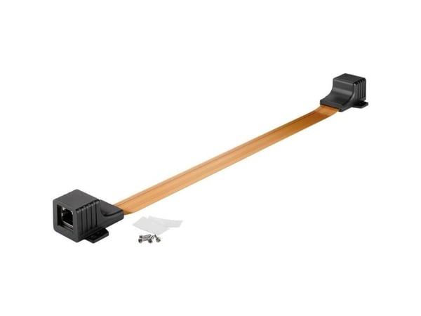 Goobay 71413, 0,5 m, RJ-45, RJ-45, Läpinäkyvä