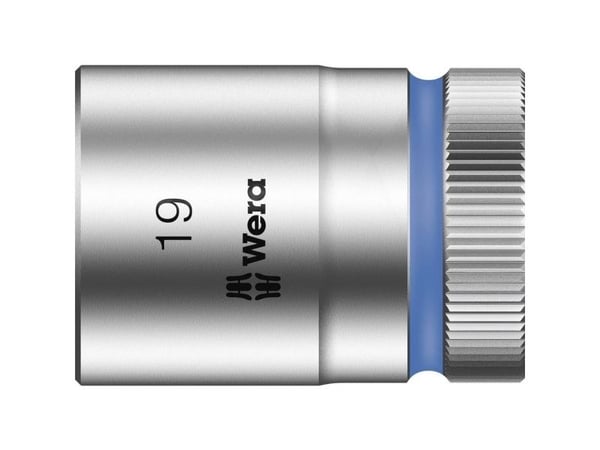 Wera 8790 HMC, Stikkontakt, 1/2", Metrisk, 1 hoder, 19 mm, 2,6 cm