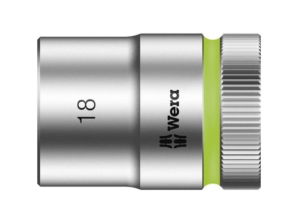Wera 8790 HMC, Stikkontakt, 1/2", Metrisk, 1 hoder, 18 mm, 2,6 cm