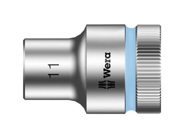 Wera 8790 HMC Zyklop, 1 stykker, Sekskantet, 25,4 / 2 mm (1 / 2"), Kromvanadiumstål, Grå, 37 mm
