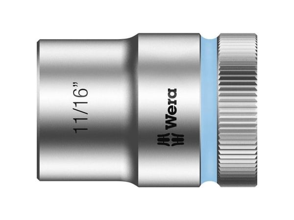 Wera 8790 HMC 05003624001 Ekstern sekskantnøkkelinnsats 11/16 1/2 (12,5 mm)