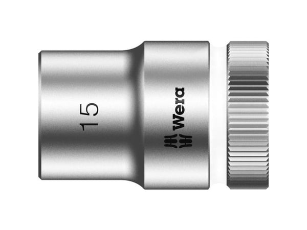 Wera 8790 HMC, Stikkontakt, 1/2", Metrisk, 1 hoder, 15 mm, 2,4 cm