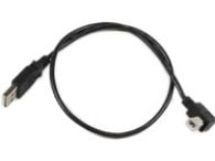 MicroConnect USB 2.0 - USB-kabel - USB-type B (hann) til USB (hann) - USB 2.0 - 50 cm - 90° kontakt