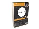 MediaRange - Hvit - CD (15 x 118 mm) 100 etikett(er) (50 ark x 2) CD/DVD etiketter