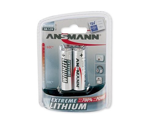 ANSMANN Mignon Extreme Lithium - Batteri 2 x AA - Li