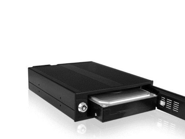 ICY BOX IB-170SK-B - Mobilt lagringsstativ - 3,5" - svart
