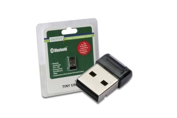 DIGITUS Bluetooth 2.1 Tiny USB adapter DN-3021-1 - Nettverksadapter - USB 2.0 - Bluetooth 2.1 EDR - Klasse 2