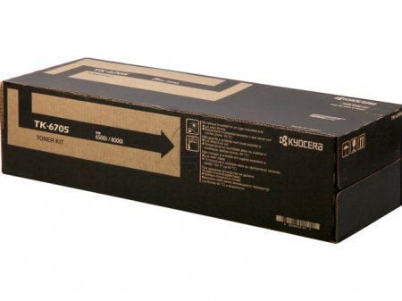 Kyocera TK 6705 - Svart - original - tonerpatron - for TASKalfa 6500i, 8000i, 8001i