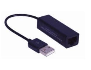MicroConnect - Nettverksadapter - USB 2.0 - 10Mb LAN - svart