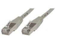 MicroConnect - Nettverkskabel - RJ-45 (hann) til RJ-45 (hann) - 5 m - FTP - CAT 5e - grå