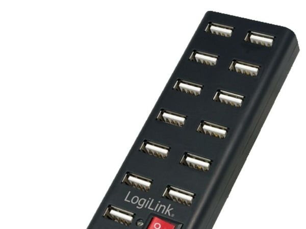 2Direct UA0126, USB 2.0, USB 2.0 Type-A, 480 Mbit/s, musta, Pyöreä kaapeli, AC