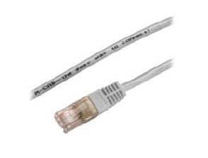 M-CAB - Nettverkskabel - RJ-45 (hann) til RJ-45 (hann) - 20 m - SF/UTP, PiMF - CAT 5e - grå