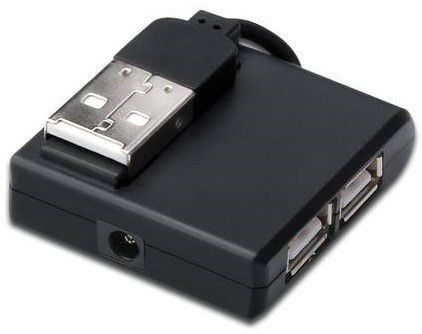 DIGITUS DA-70217 - Hub - 4 x USB 2.0 - stasjonær
