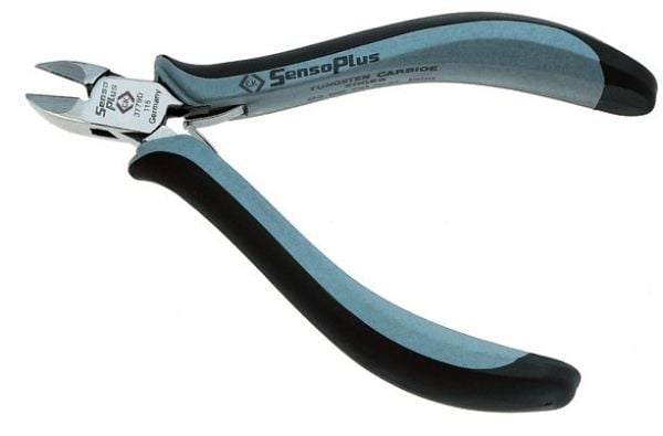 C.K Tools SensoPlus, Diagonaltang, Stål, Svart, Blå, 110 mm