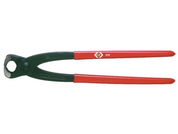 C.K Tools T4112A 08, Endekuttende tang, Stål, Plast, Rød, 220 mm