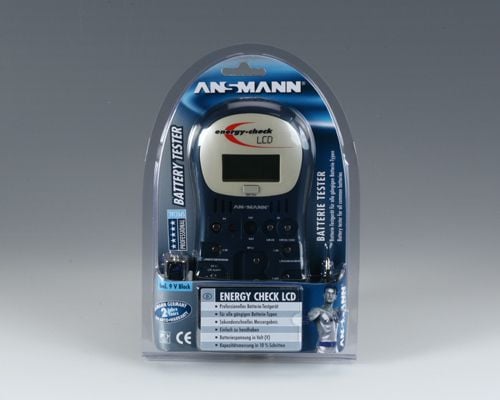 ANSMANN Energy Check LCD - paristomittari