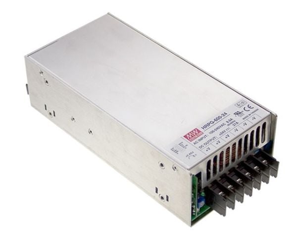 MEAN WELL HRPG-600-12, 636 W, 85 - 264 V, 47 - 63 hz, Aktiv, 16 ms, 88%