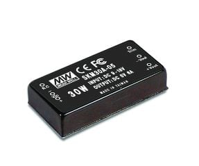 MEAN WELL SKM30A-05, 25,4 mm, 50,8 mm, 11,2 mm, 30 W, 9 - 18 V, 6000 mA