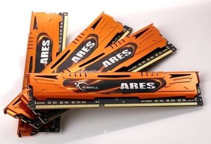 G.Skill ARES - DDR3 - sett - 32 GB: 4 x 8 GB - DIMM 240-pin - 1600 MHz / PC3-12800 - CL10 - 1.5 V - ikke-bufret - ikke-ECC