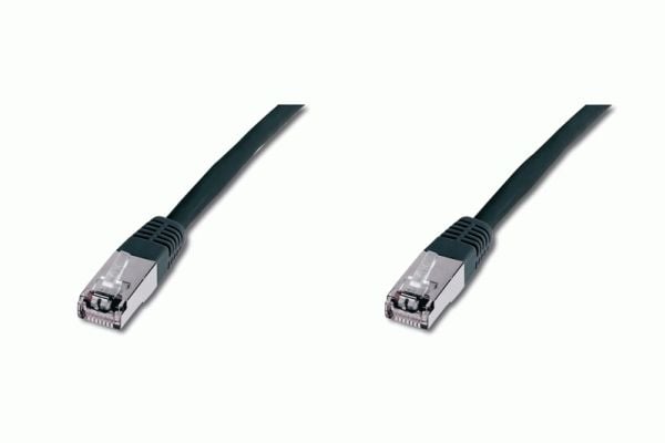 DIGITUS Premium - Patchkabel - RJ-45 (han) til RJ-45 (han) - 5 m - SFTP - CAT 5e - booted - lajiteltu