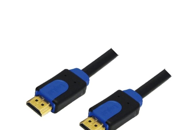 LogiLink CHB1105, 5 m, HDMI-tyyppi A (vakio), HDMI-tyyppi A (vakio), 10,2 Gbit/s, musta, Sininen