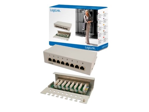 LogiLink NP0016A, RJ-45, Cat6, Grå, ISO/IEC 11801 ?