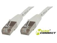 MicroConnect - Nettverkskabel - RJ-45 (hann) til RJ-45 (hann) - 1 m - skjermet, beskyttet tvunnet parkabel (STTP) - CAT 6 - halogenfri, flertrådet ...