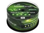 MediaRange - 50 x DVD+R - 4.7 GB (120 min) 16x - spindel