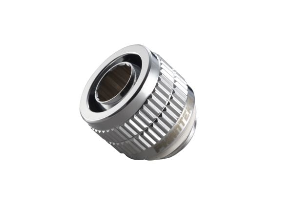 Phanteks Glacier 13/10mm Soft Tube Fitting (1/2" - 3/8"), G1/4 - Armatur for væskekjølesystem - speilkrom
