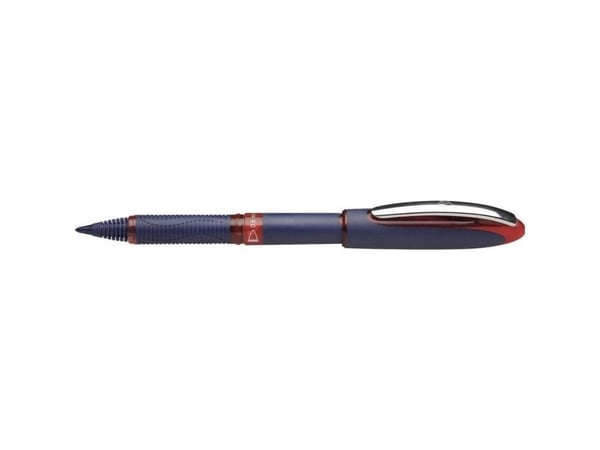Schneider One Business - Rollerball-penna - röd - 0.6 mm - bred